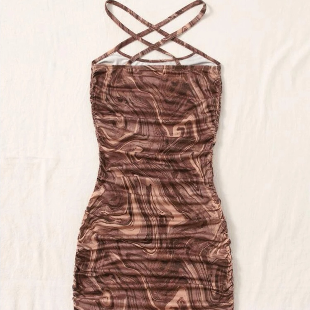 SHEIN small criss cross dress